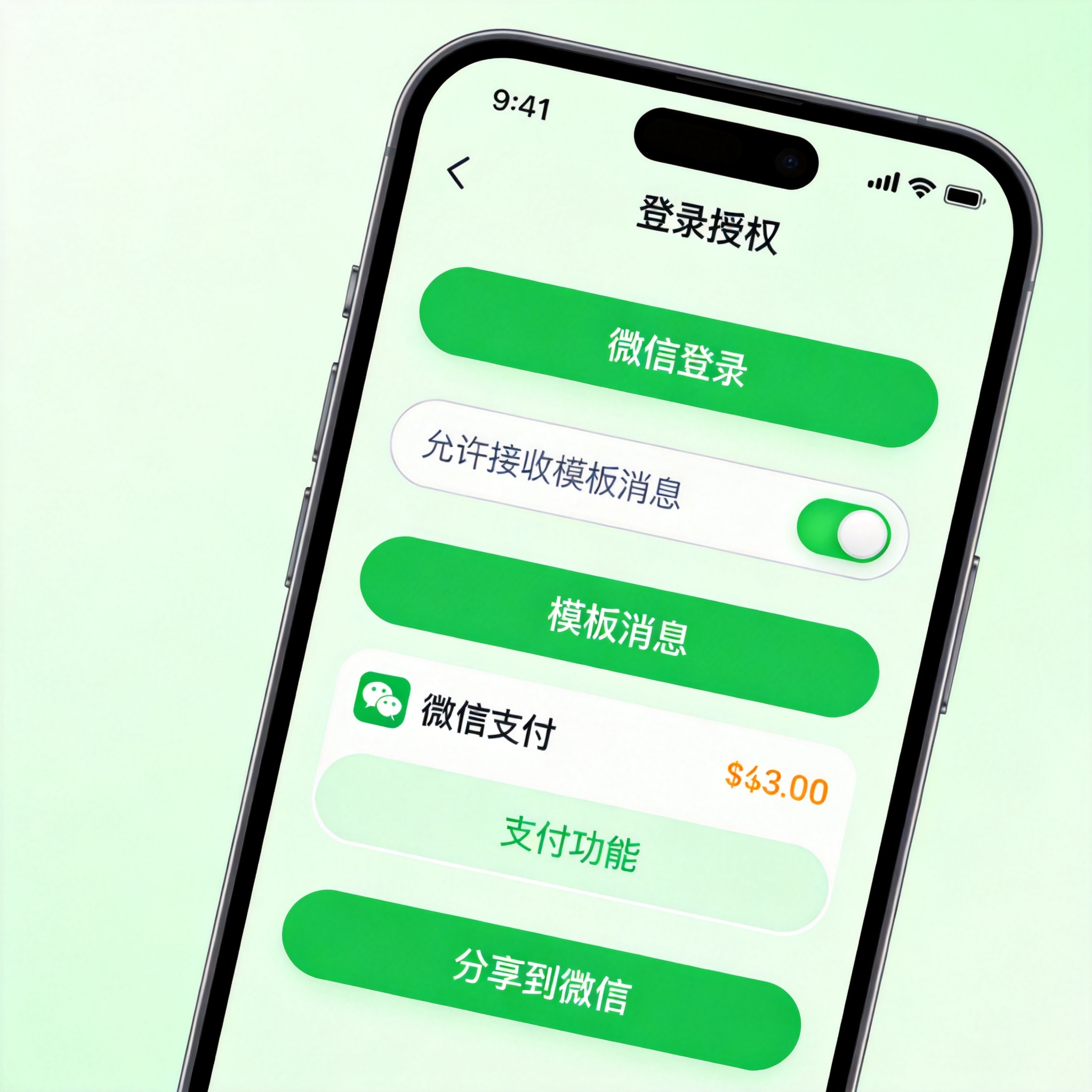 微信生态深度接入
